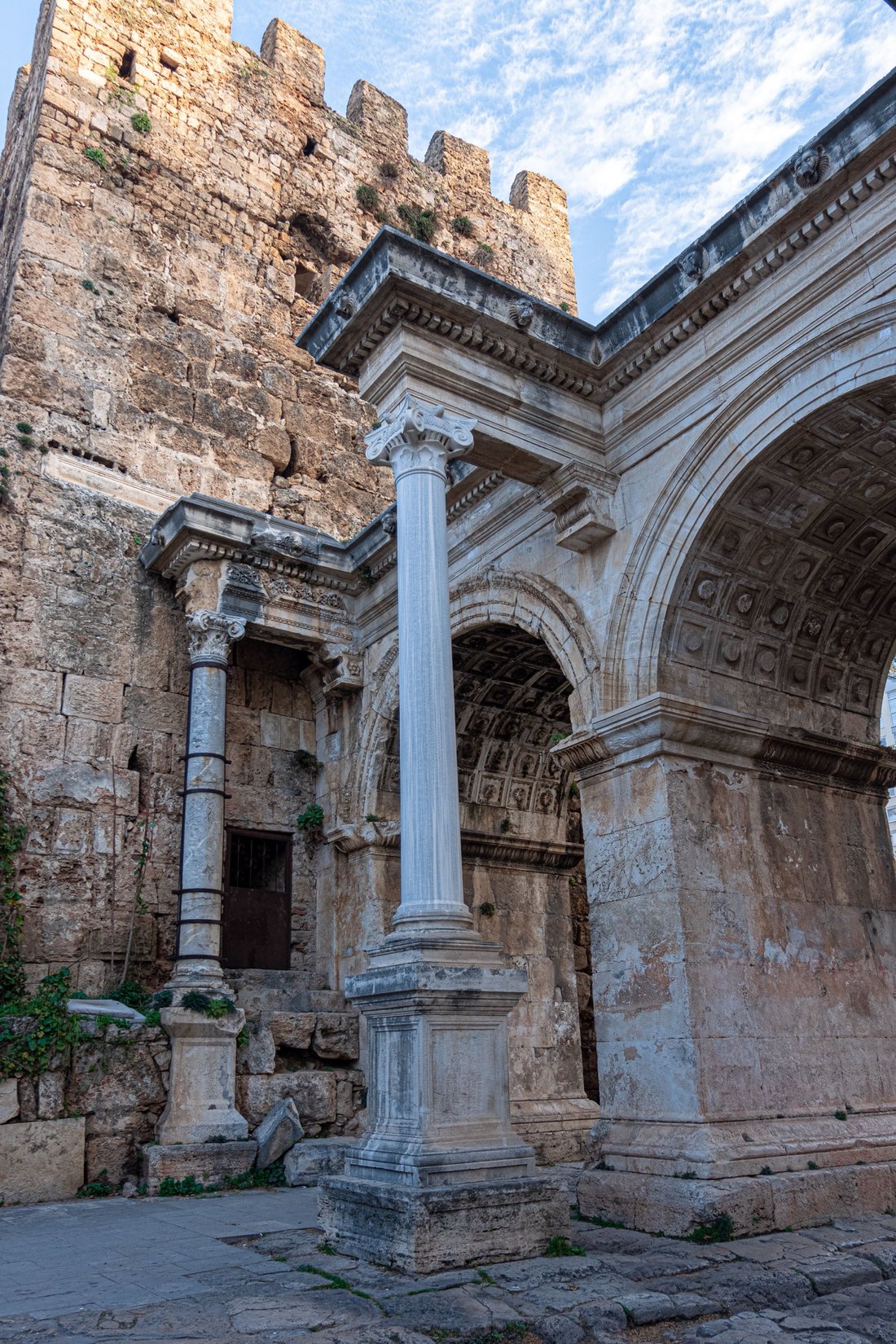 Hadrian's Gate in Antalya's old town